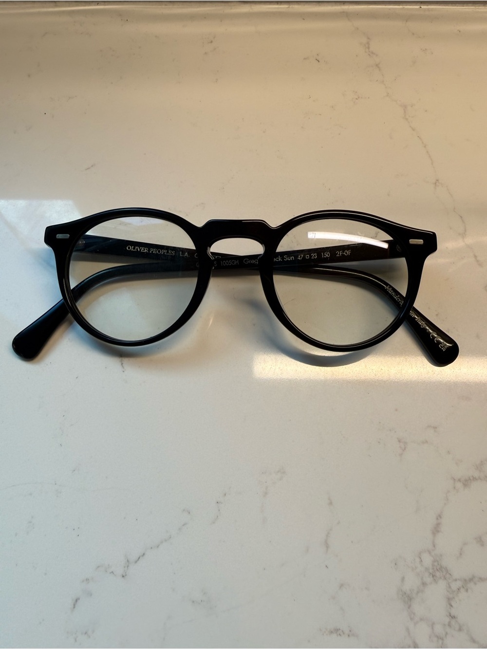 Oliver Peoples Gregory Peck Blue Light Glasses